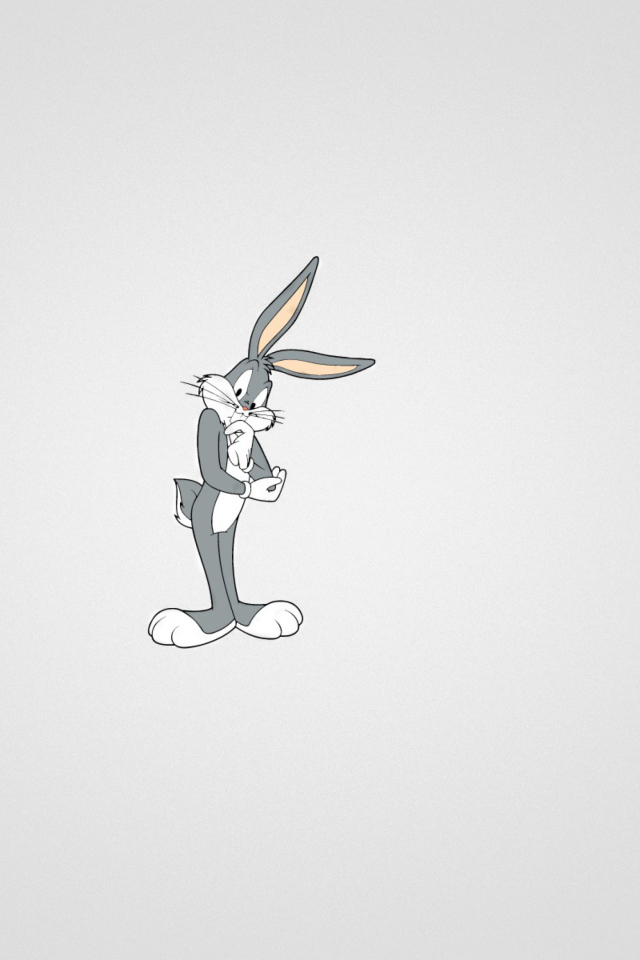 Обои Looney Tunes, Bugs Bunny 640x960