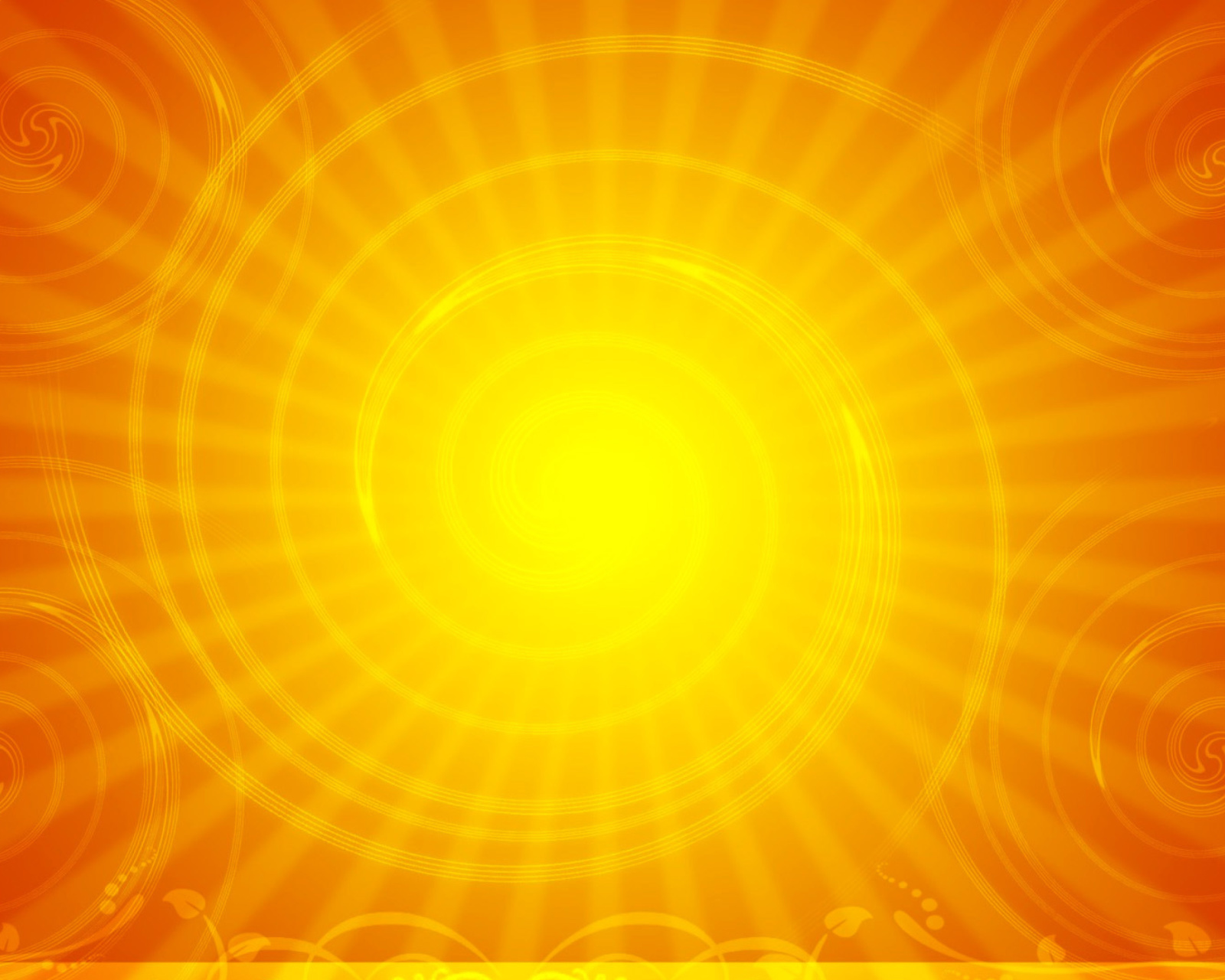 Обои Vector Sun Rays 1600x1280