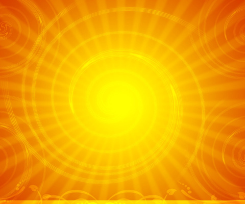Screenshot №1 pro téma Vector Sun Rays 480x400