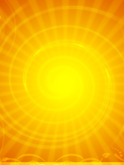 Vector Sun Rays screenshot #1 480x640
