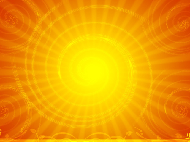 Das Vector Sun Rays Wallpaper 640x480