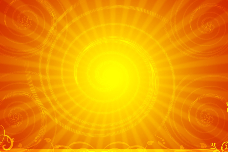 Das Vector Sun Rays Wallpaper