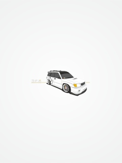 Das Subaru Forester Sf5 Wallpaper 240x320