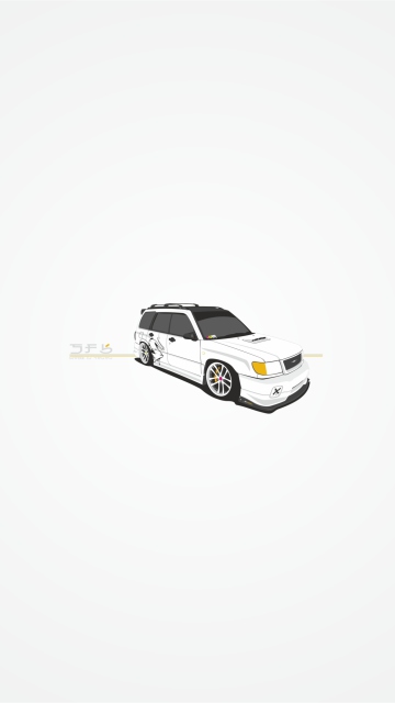 Das Subaru Forester Sf5 Wallpaper 360x640