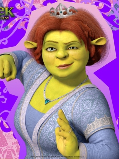Screenshot №1 pro téma Fiona - Shrek 240x320