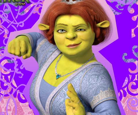 Screenshot №1 pro téma Fiona - Shrek 480x400