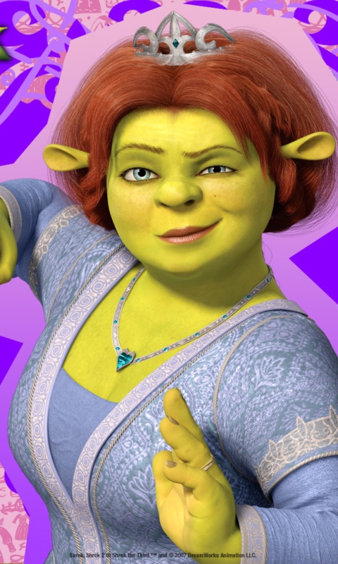 Das Fiona - Shrek Wallpaper 480x800