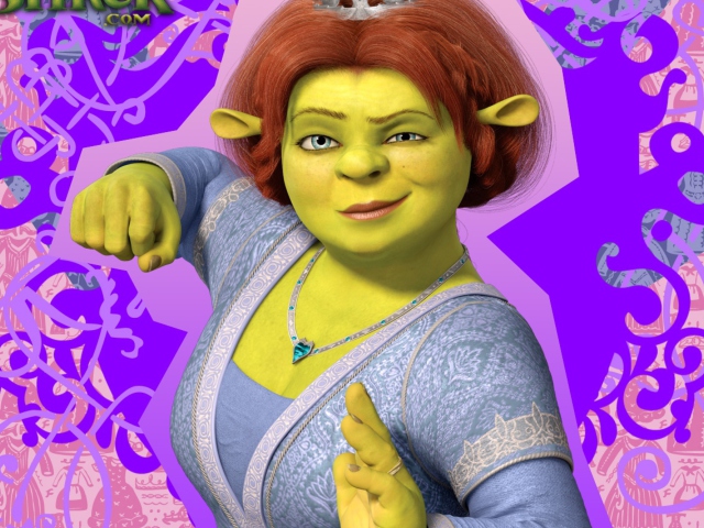 Обои Fiona - Shrek 640x480