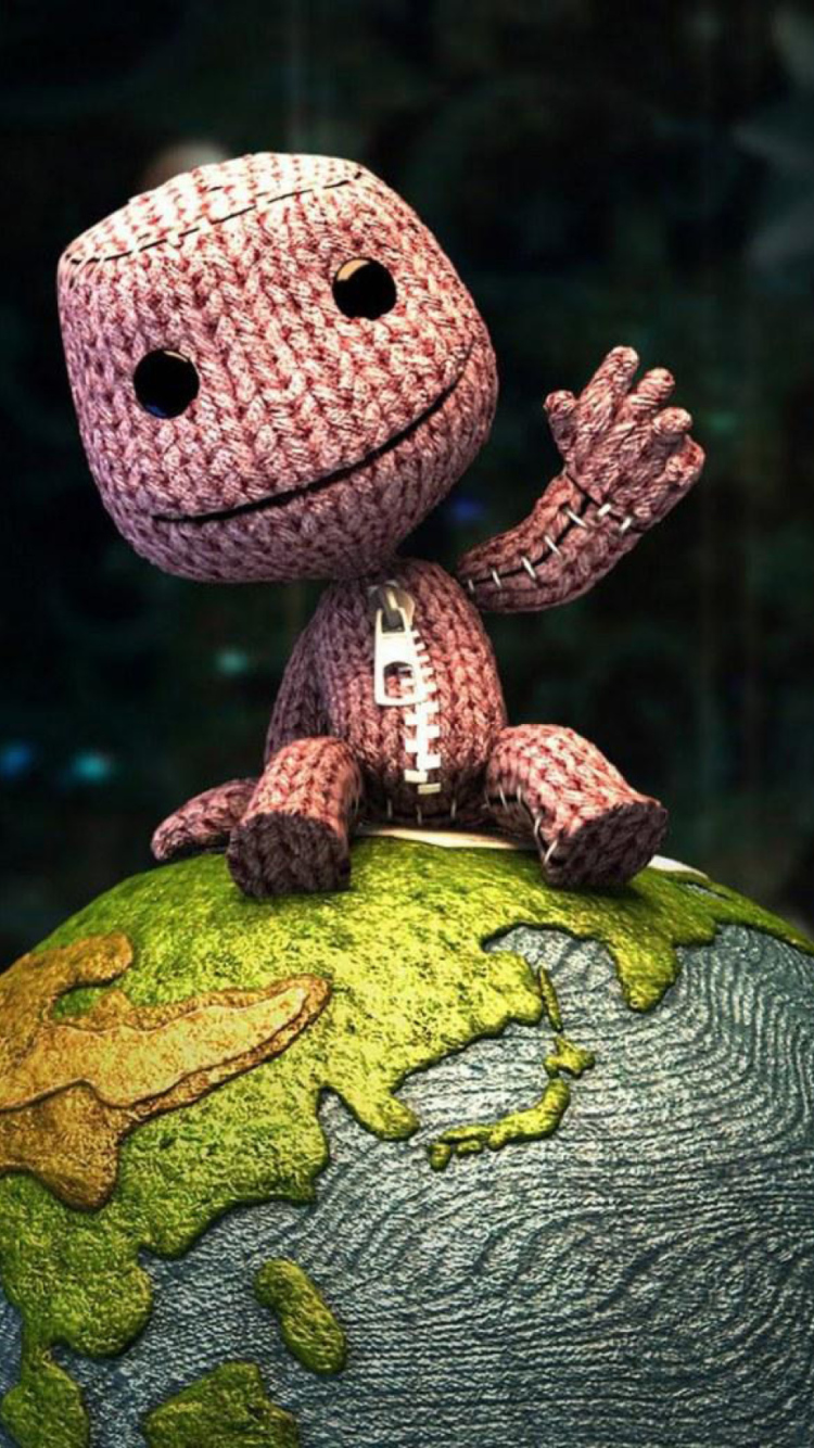 Screenshot №1 pro téma Little Big Planet 750x1334