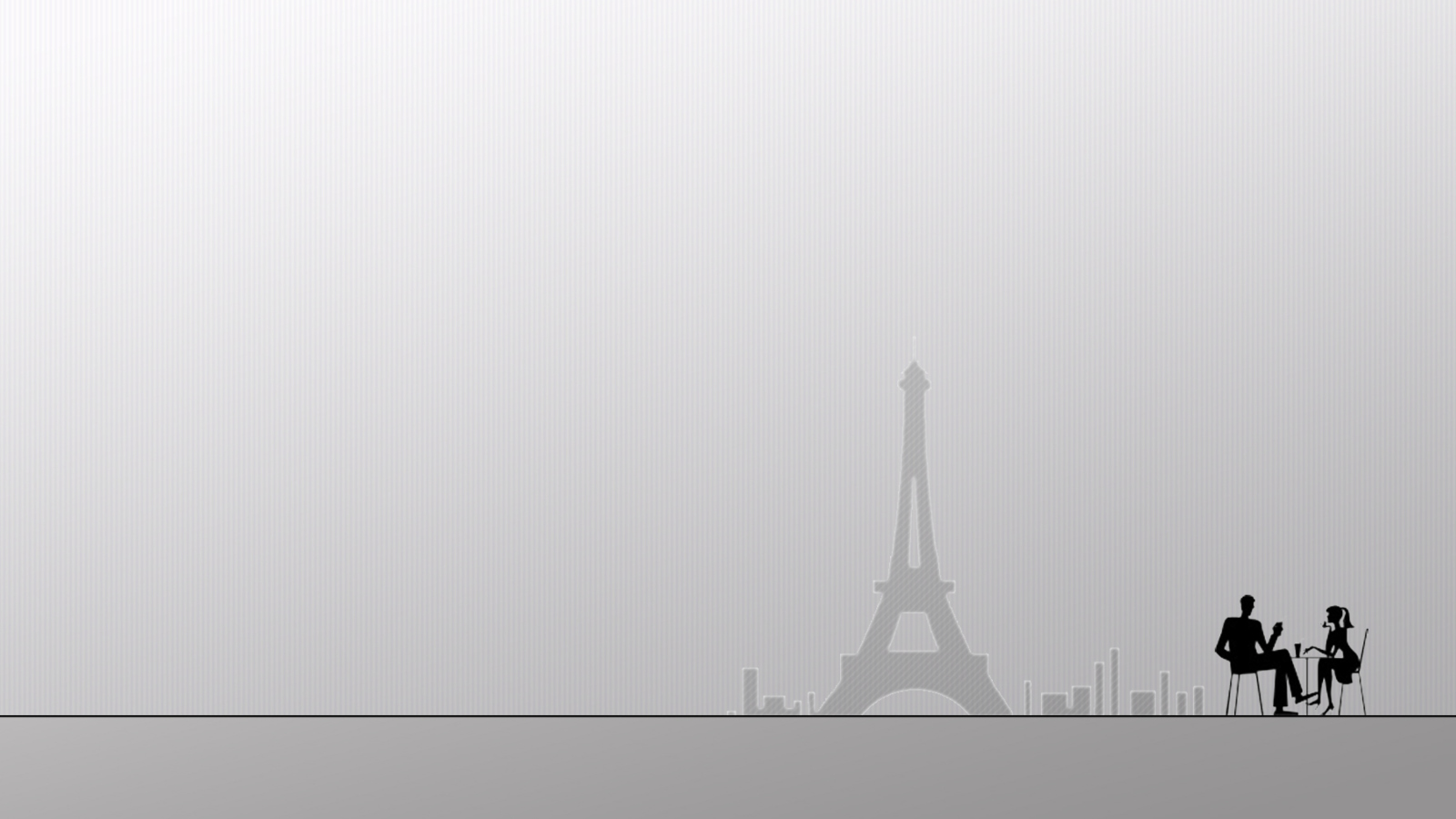 Das Eiffel Tower Drawing Wallpaper 1600x900