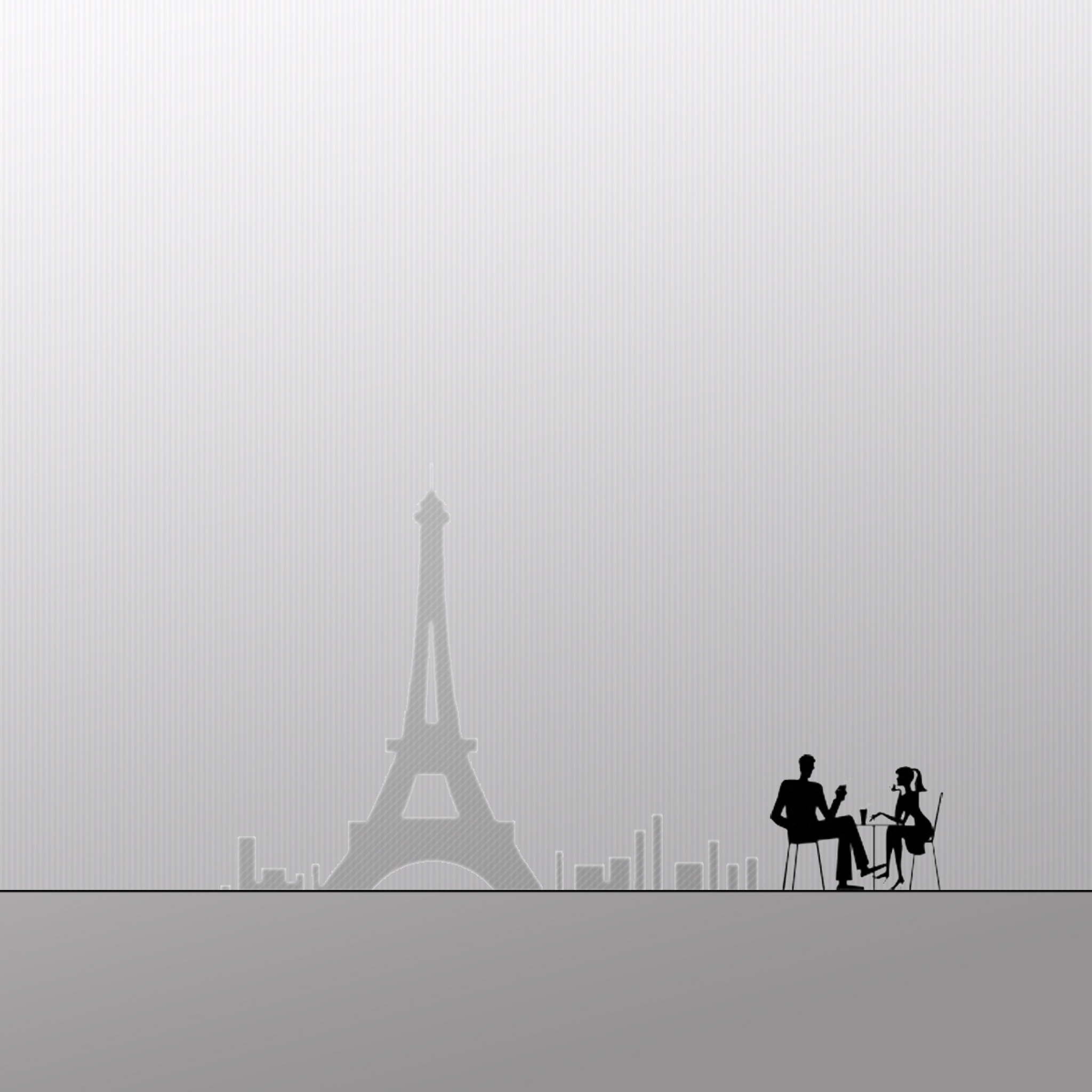 Screenshot №1 pro téma Eiffel Tower Drawing 2048x2048