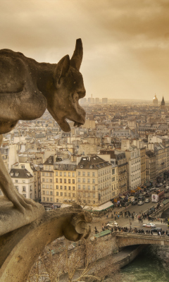 Fondo de pantalla Notre Dame De Paris 240x400