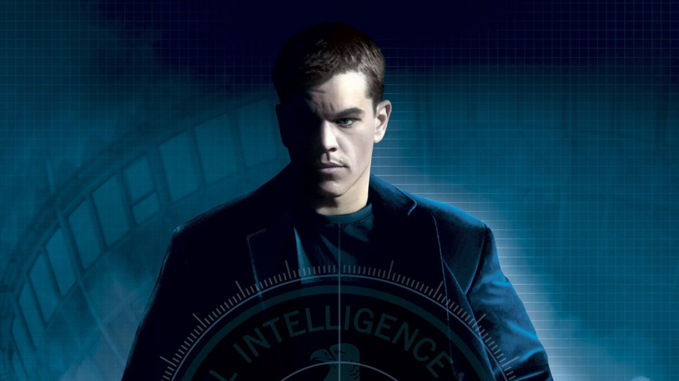 Screenshot №1 pro téma Matt Damon In Bourne Movies 1366x768
