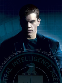 Обои Matt Damon In Bourne Movies 240x320