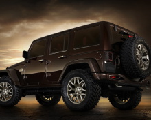 Sfondi Jeep Wrangler Rubicon hardtop 220x176