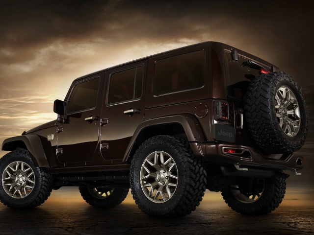 Jeep Wrangler Rubicon hardtop wallpaper 640x480