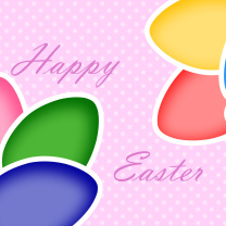 Das Happy Easter Wallpaper 208x208