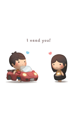 I need you wallpaper 240x400