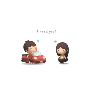 I need you - Obrázkek zdarma pro iPad mini