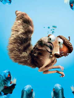 Sfondi Scrat Ice Age 240x320