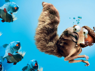 Screenshot №1 pro téma Scrat Ice Age 320x240