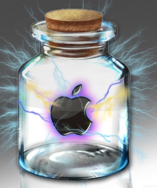 Apple In Bottle - Obrázkek zdarma pro iPhone 3G
