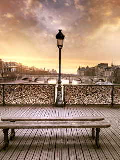 Bench In Paris screenshot #1 240x320