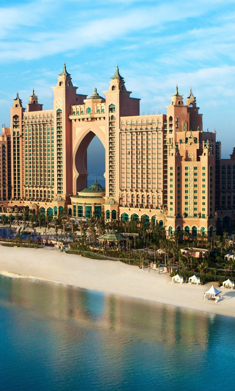 Fondo de pantalla Hotel Atlantis UAE 768x1280