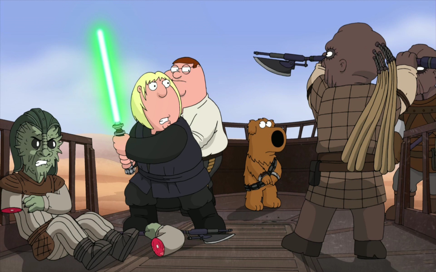 Screenshot №1 pro téma Family Guy 1440x900