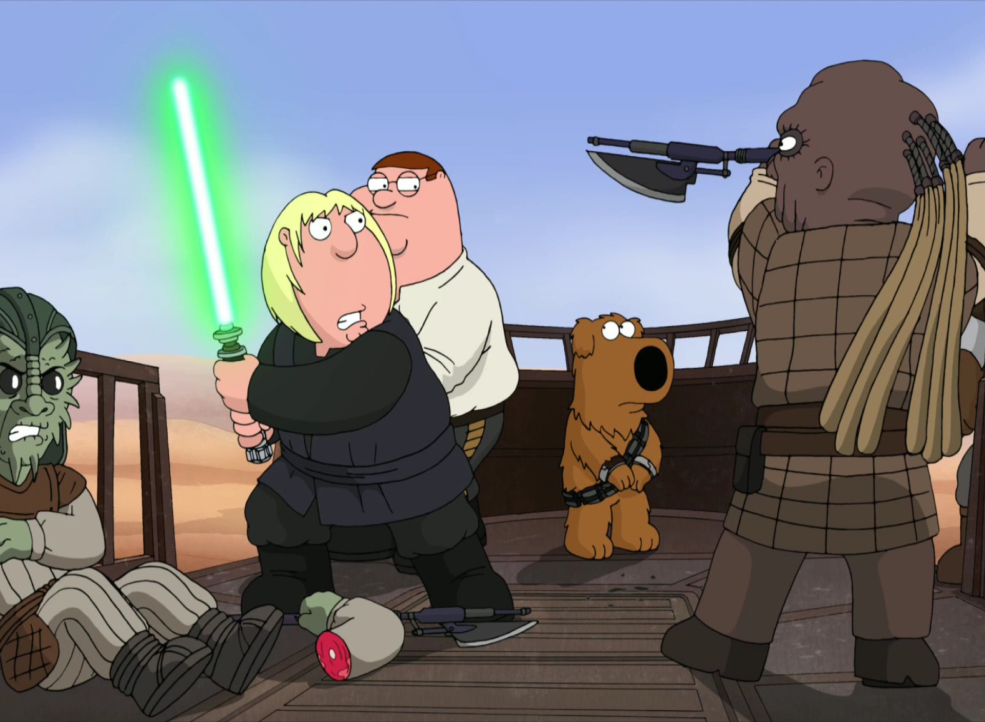 Screenshot №1 pro téma Family Guy 1920x1408