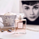 Das Chanel Coco Mademoiselle Perfume Wallpaper 128x128