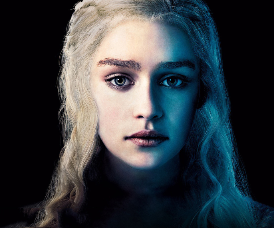Emilia Clarke Game Of Thrones Season 3 wallpaper 960x800