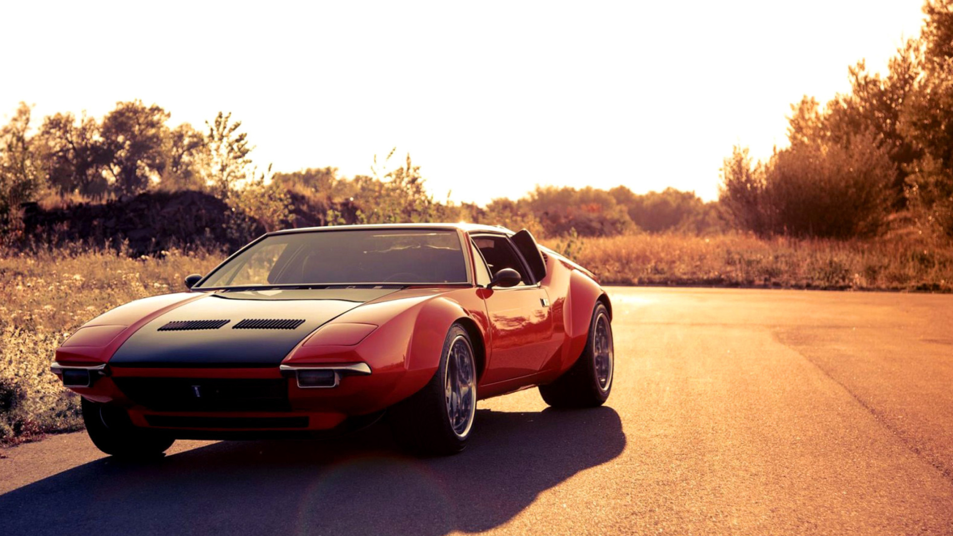 Screenshot №1 pro téma De Tomaso Pantera with Cleveland Engine 5.8 L 1920x1080