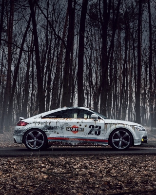 Audi TT Rally papel de parede para celular para iPhone 4