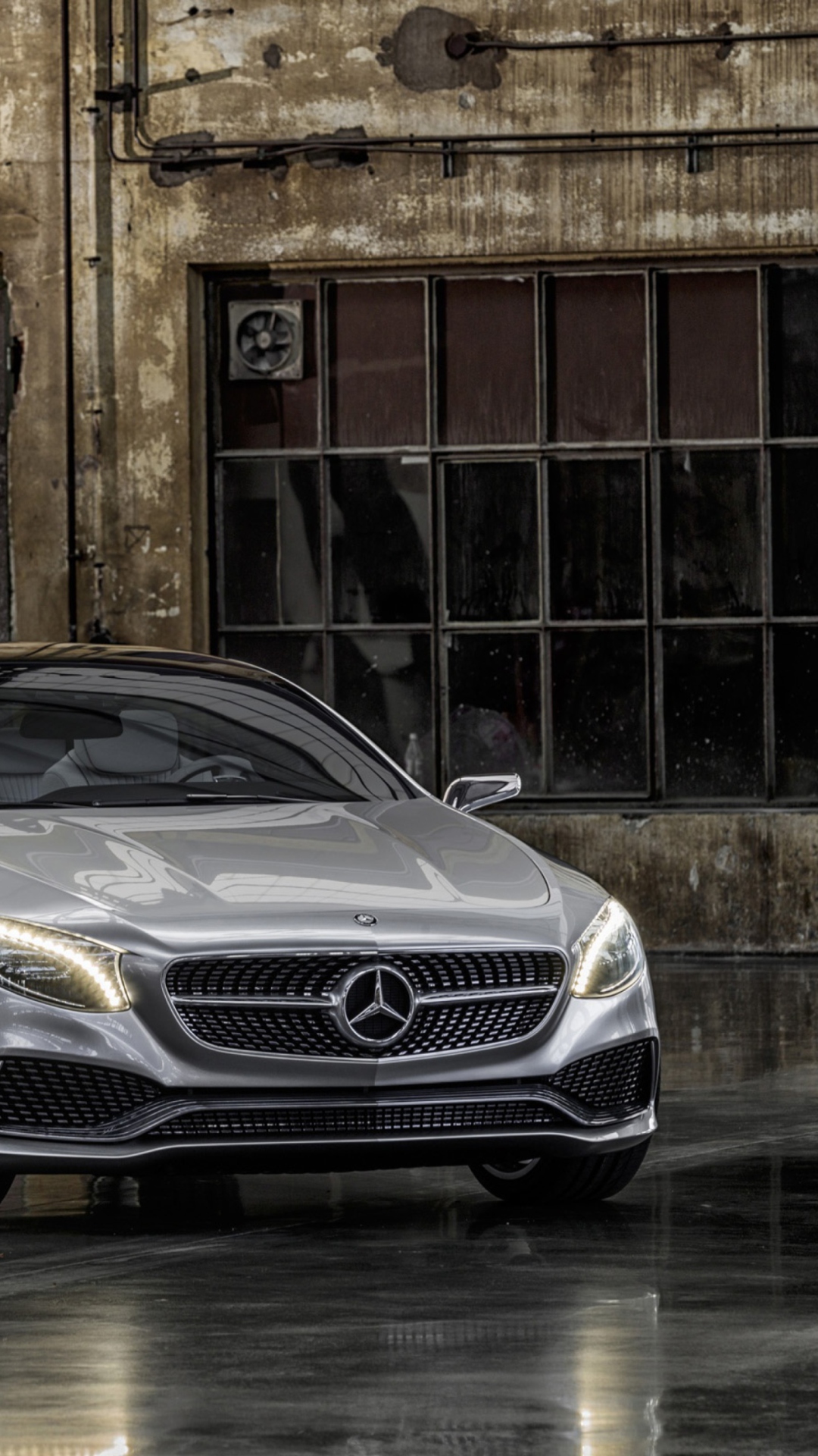 Screenshot №1 pro téma Mercedes Benz S Class Coupe 2013 1080x1920