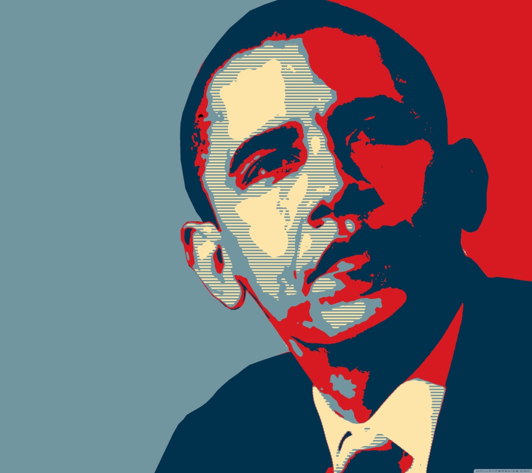 Screenshot №1 pro téma Barack Obama Art 1080x960