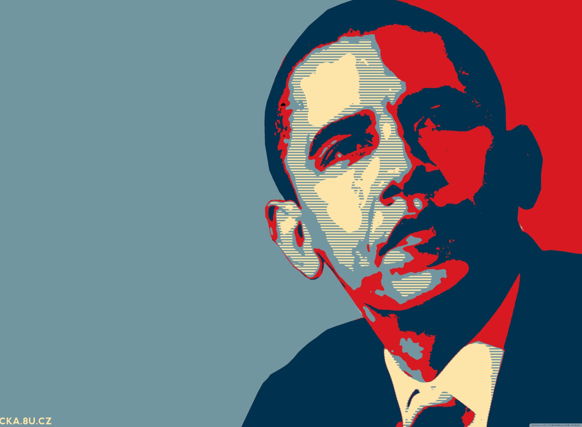 Screenshot №1 pro téma Barack Obama Art 1920x1408