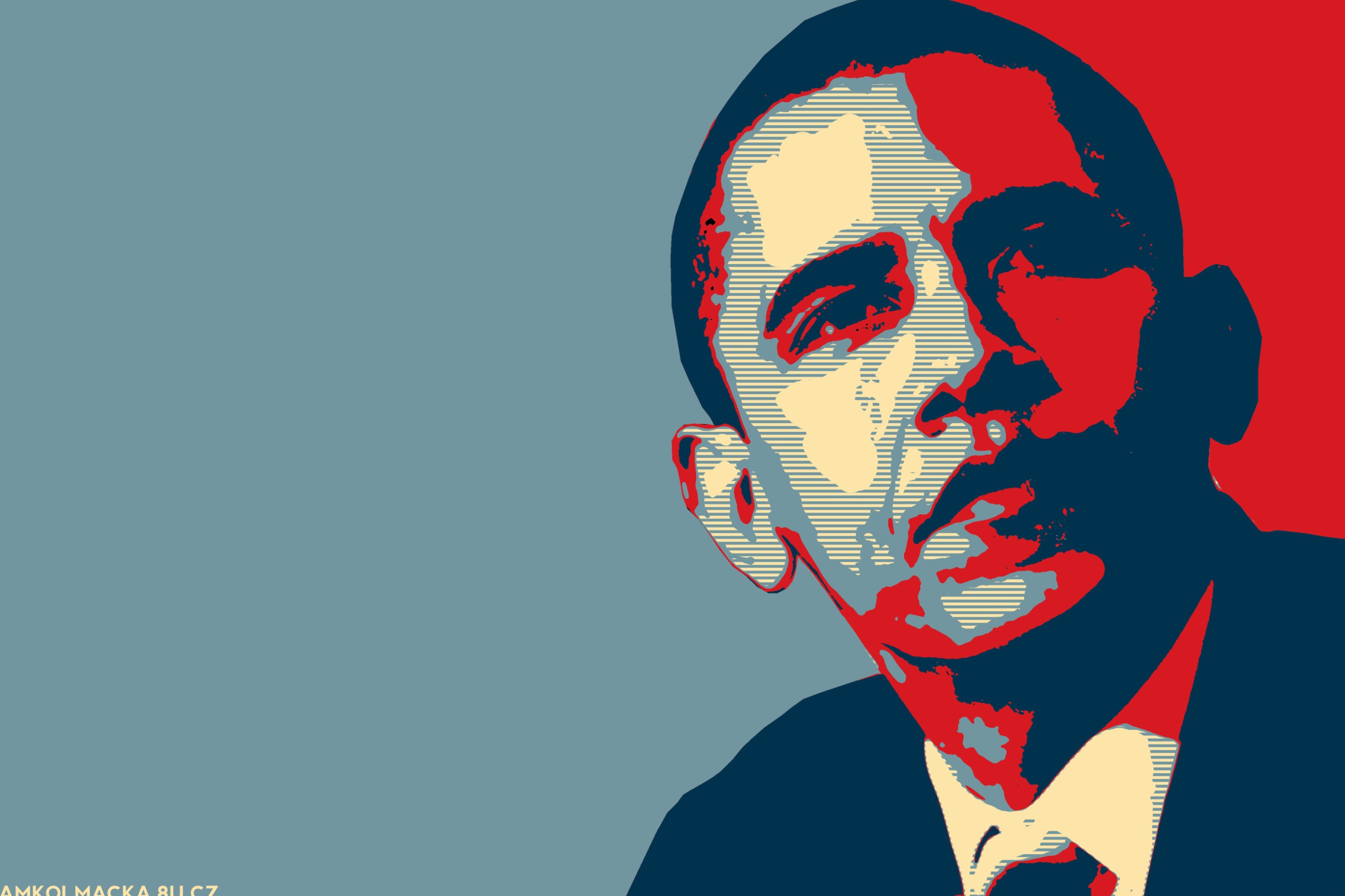 Screenshot №1 pro téma Barack Obama Art 2880x1920