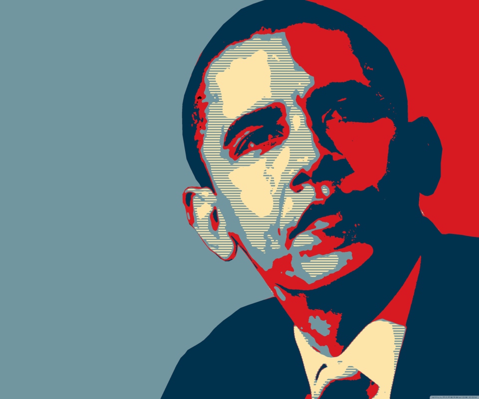 Screenshot №1 pro téma Barack Obama Art 960x800