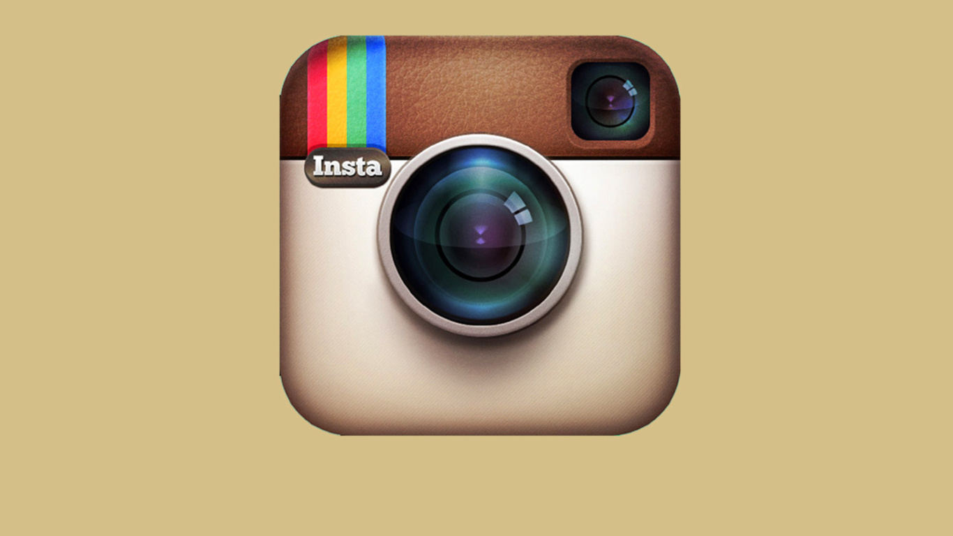 Instagram Symbol screenshot #1 1366x768