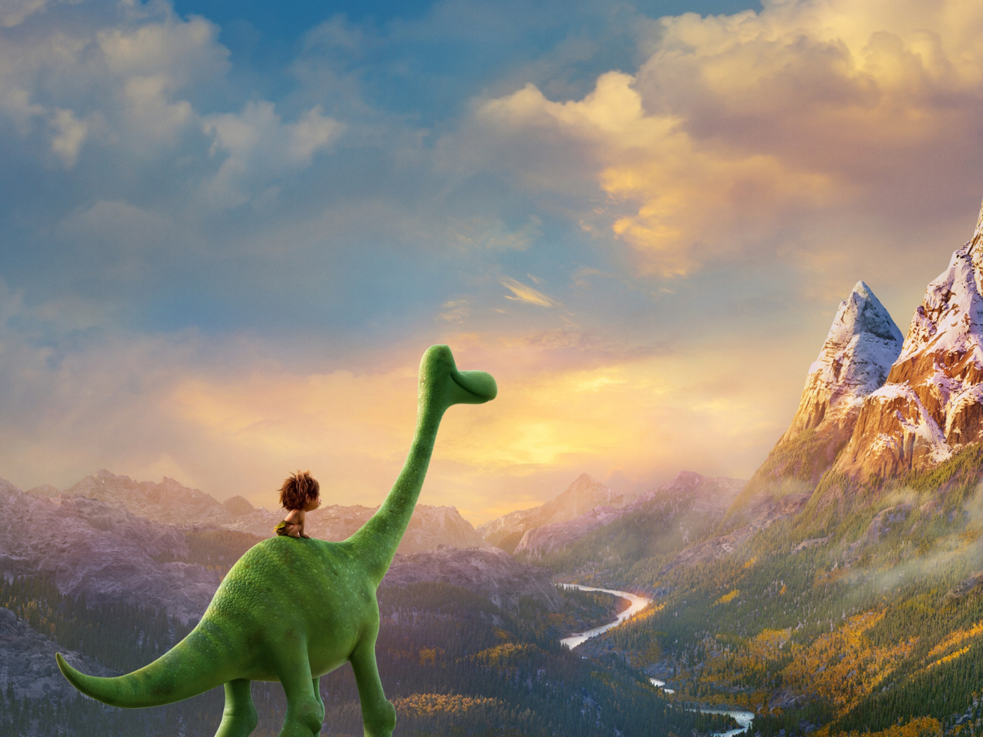 Das The Good Dinosaur Wallpaper 1400x1050