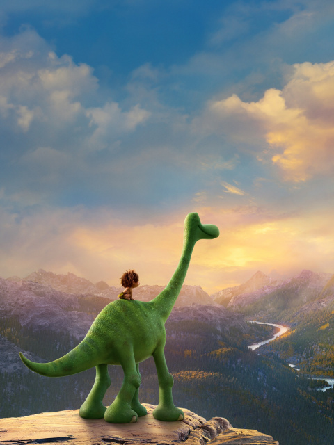 Обои The Good Dinosaur 480x640