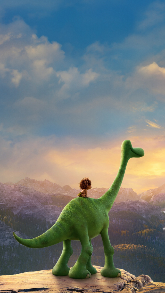 The Good Dinosaur wallpaper 640x1136