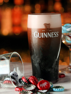 Fondo de pantalla Guinness Beer 240x320