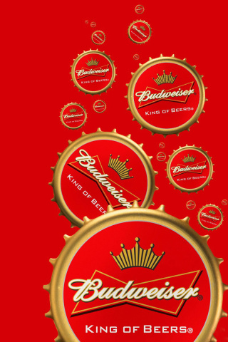 Sfondi Budweiser Cap 320x480