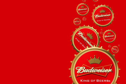 Budweiser Cap wallpaper 480x320