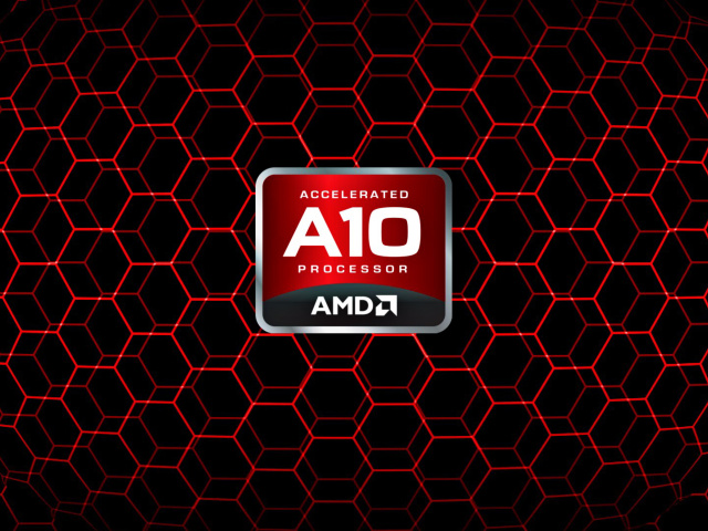 Das AMD Logo Wallpaper 640x480