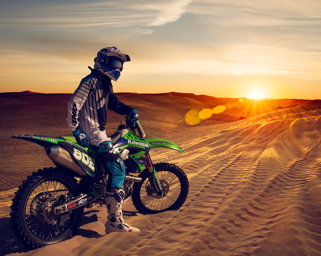 Screenshot №1 pro téma UAE Desert Motocross 1280x1024