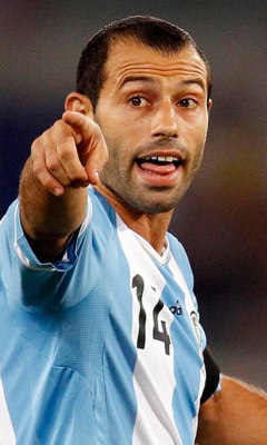 Sfondi Javier Mascherano 240x400