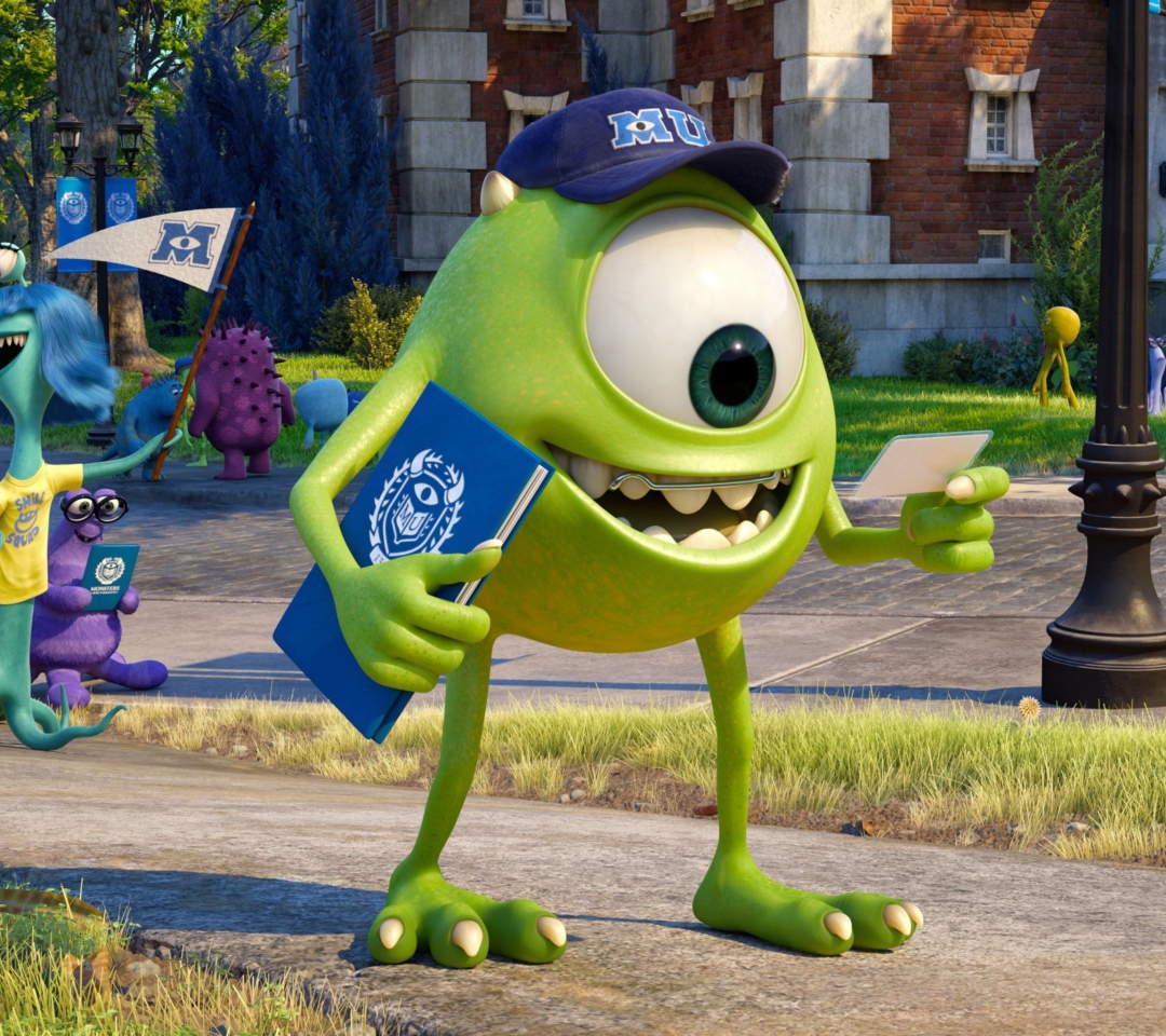 Screenshot №1 pro téma Monsters University 1080x960